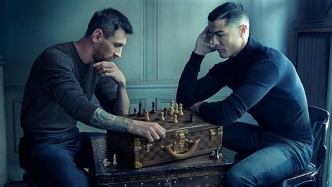 louis vuitton cristiano ronaldo e messi|louis vuitton messi campaign.